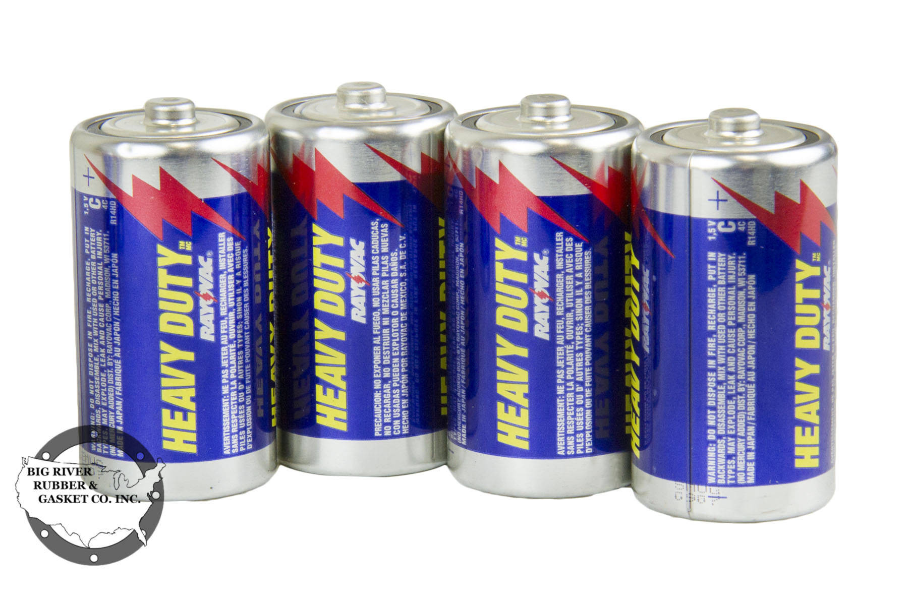 Heavy Duty C Batteries Big River Rubber & Gasket