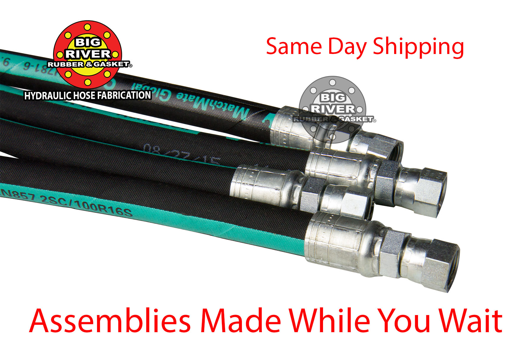 Eaton® Aeroquip® Hydraulic Hose Assembly Big River Rubber & Gasket