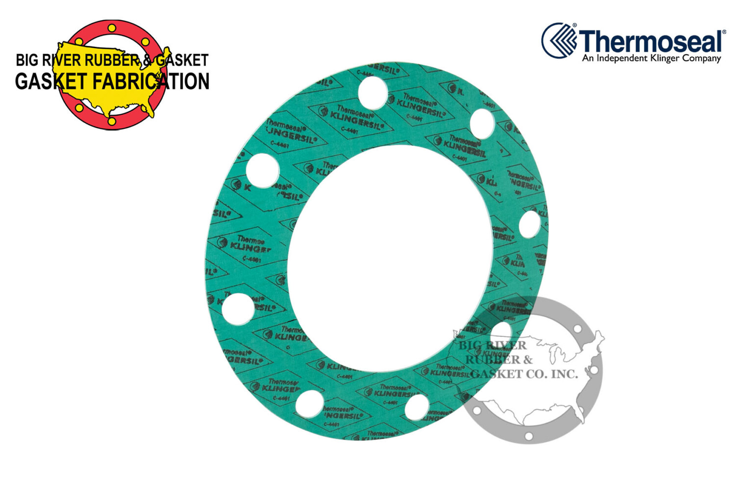 Thermoseal® Klingersil® C4401 Gasket 1/16″ Thick Big River Rubber