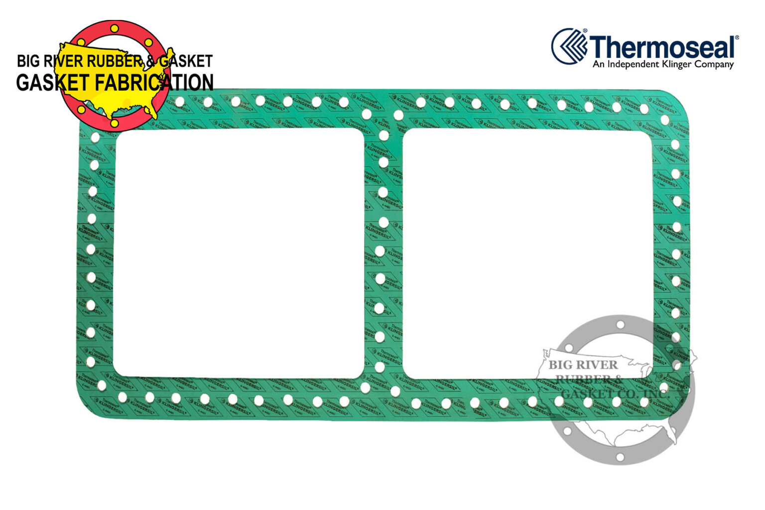 Thermoseal® Klingersil® C4401 Gasket 1/8″ Thick Big River Rubber