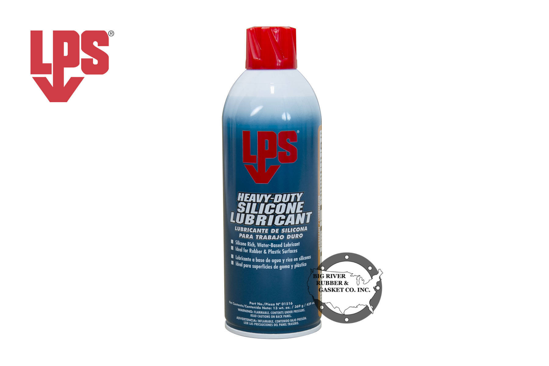 LPS® HeavyDuty Silicone Lubricant 01516 Big River Rubber & Gasket