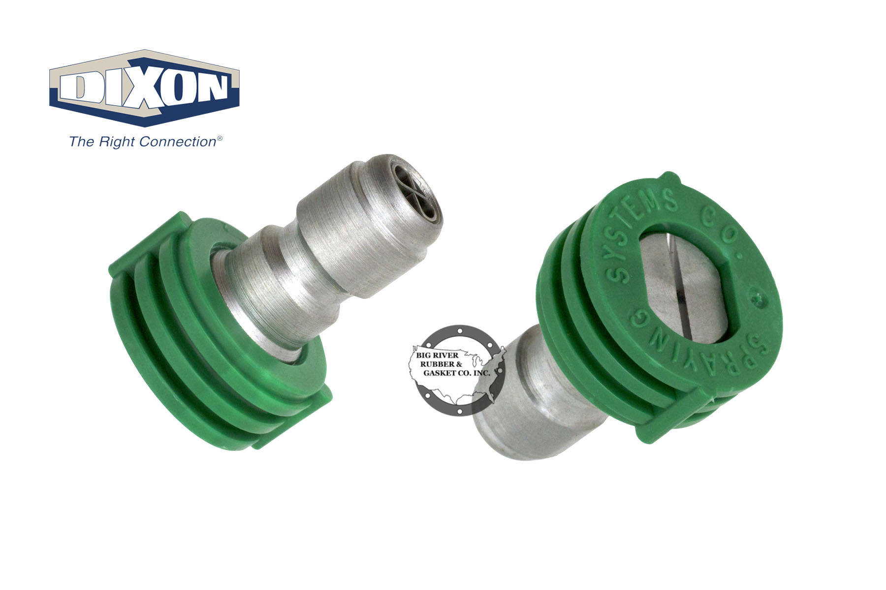 Dixon MSP425 Quick Connect Spray Nozzle Big River Rubber & Gasket