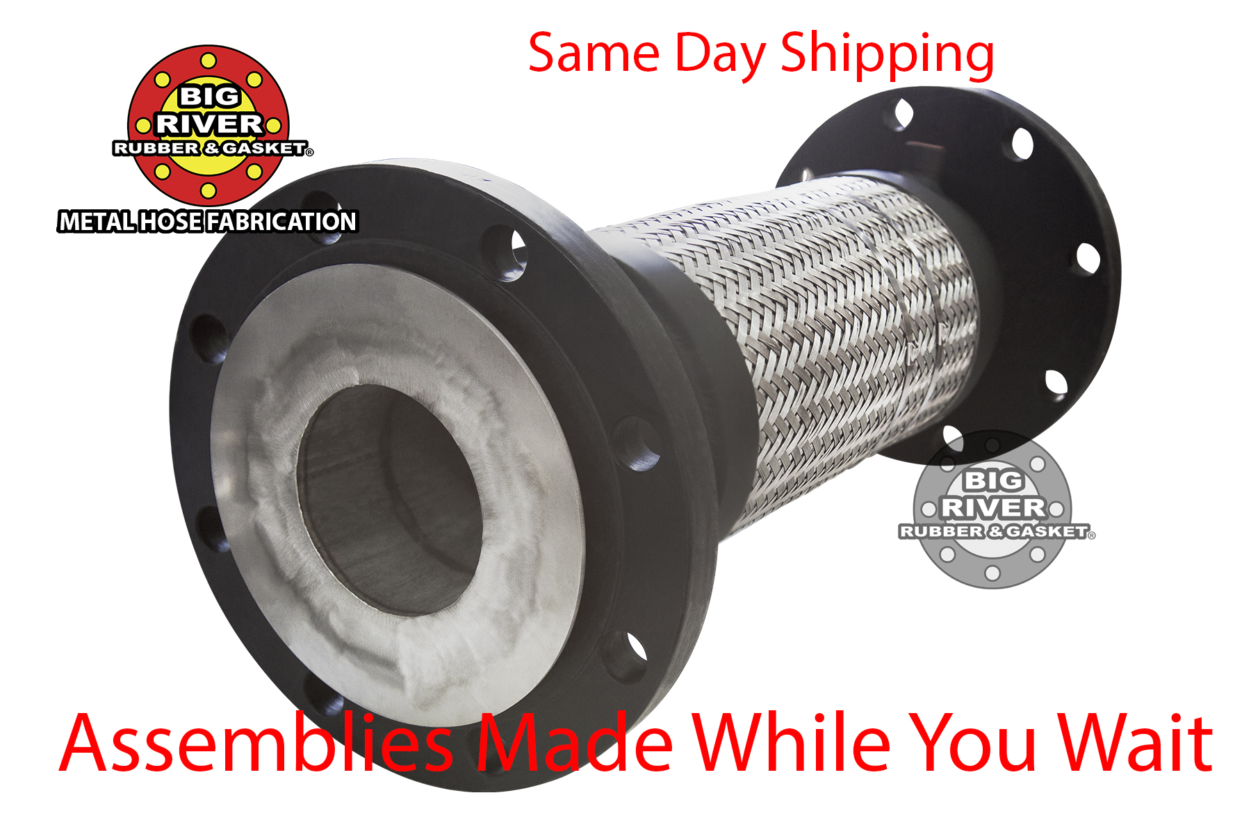 Metal Steam Jacket Hose Assembly Big River Rubber amp Gasket