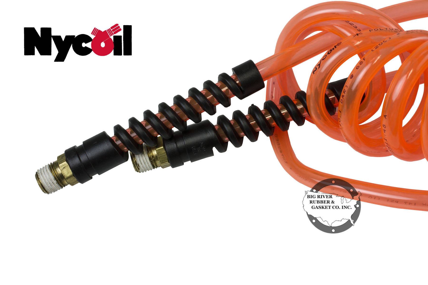Nycoil® Self Storing Nylon Tubing Assembly Big River Rubber & Gasket