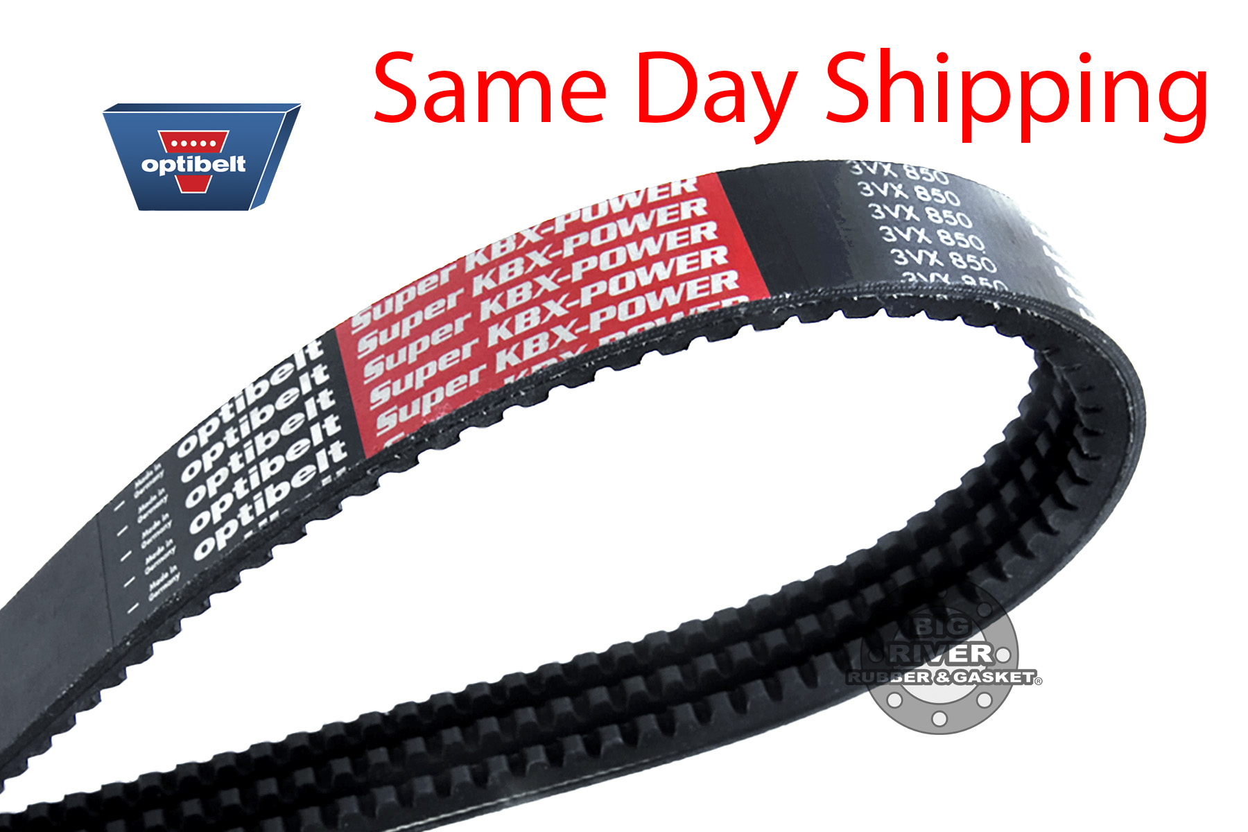 3/3VX850 Banded VBelt Optibelt Big River Rubber & Gasket