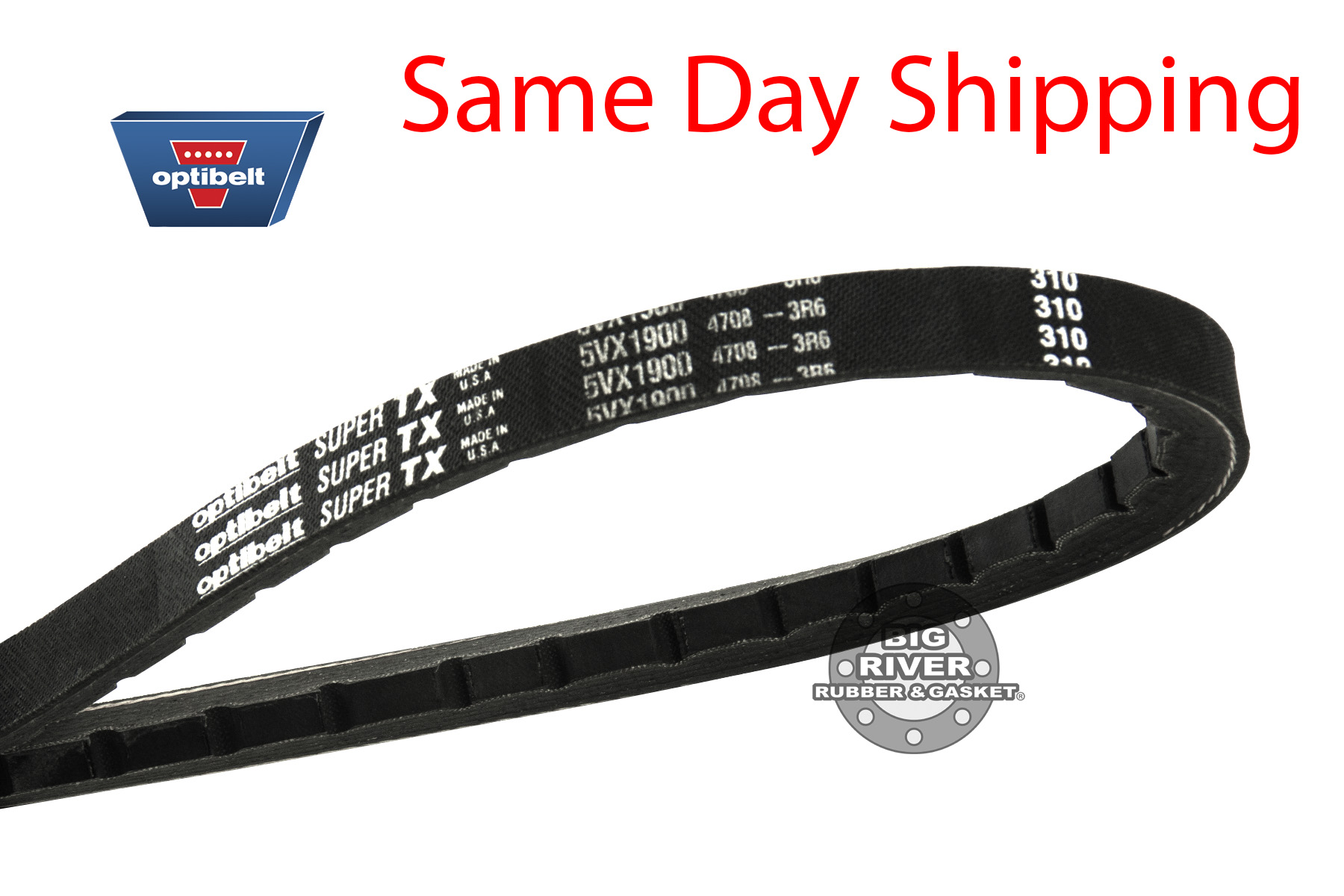 D&D PowerDrive 5VX450 Cogged V-Belt – 5/8″ X 45″ – DURA-EXTREME Series