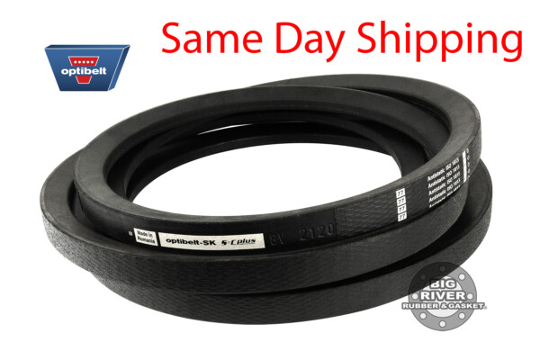 THREE FIVE - 8V2240 V Belt, 1" X 224" OC, Rubber, 8V Deep Wedge