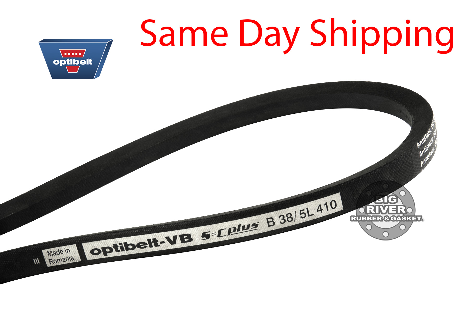 B38/5L410 V Belt Optibelt | Big River Rubber & Gasket