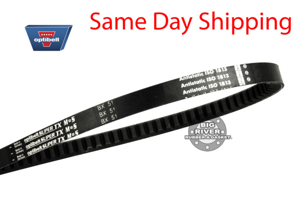 Same Day Shipping, SuperTX V-Belt Antistatic Cogged