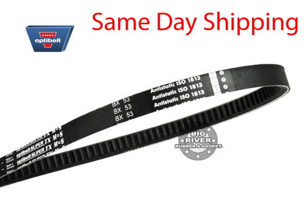 Same Day Shipping, SuperTX V-Belt Antistatic Cogged