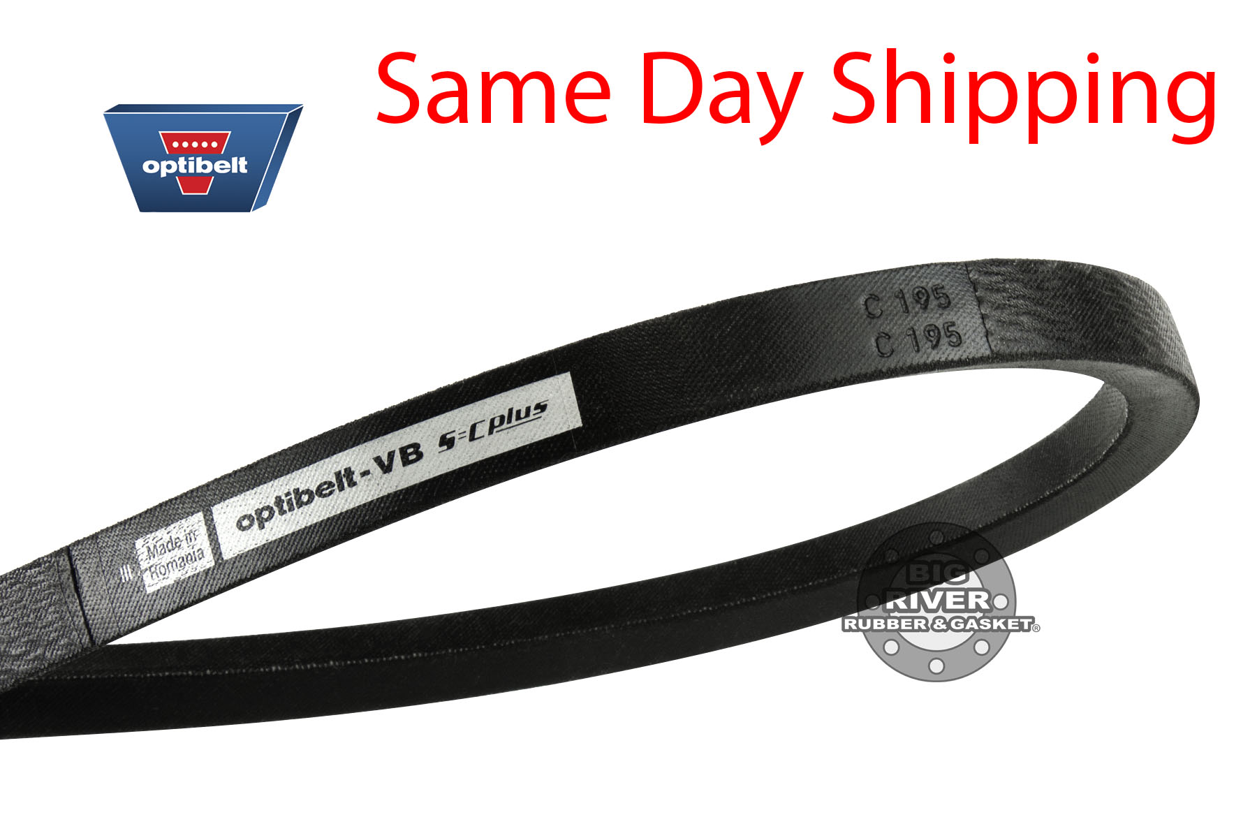 C195 V Belt Optibelt Big River Rubber & Gasket