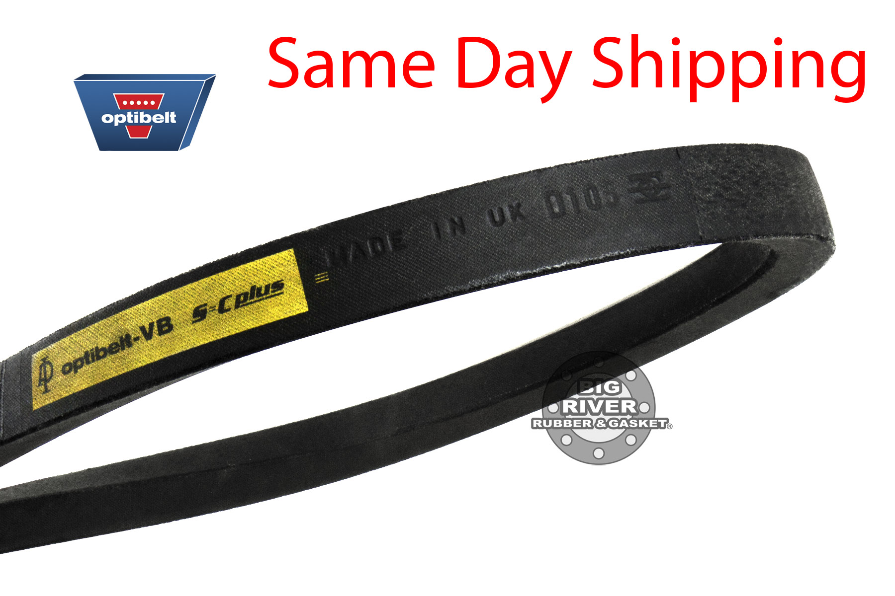 D&D PowerDrive D105 V-Belt - 1-1/4" X 110" Outside Circumference - Standard Industrial Belt