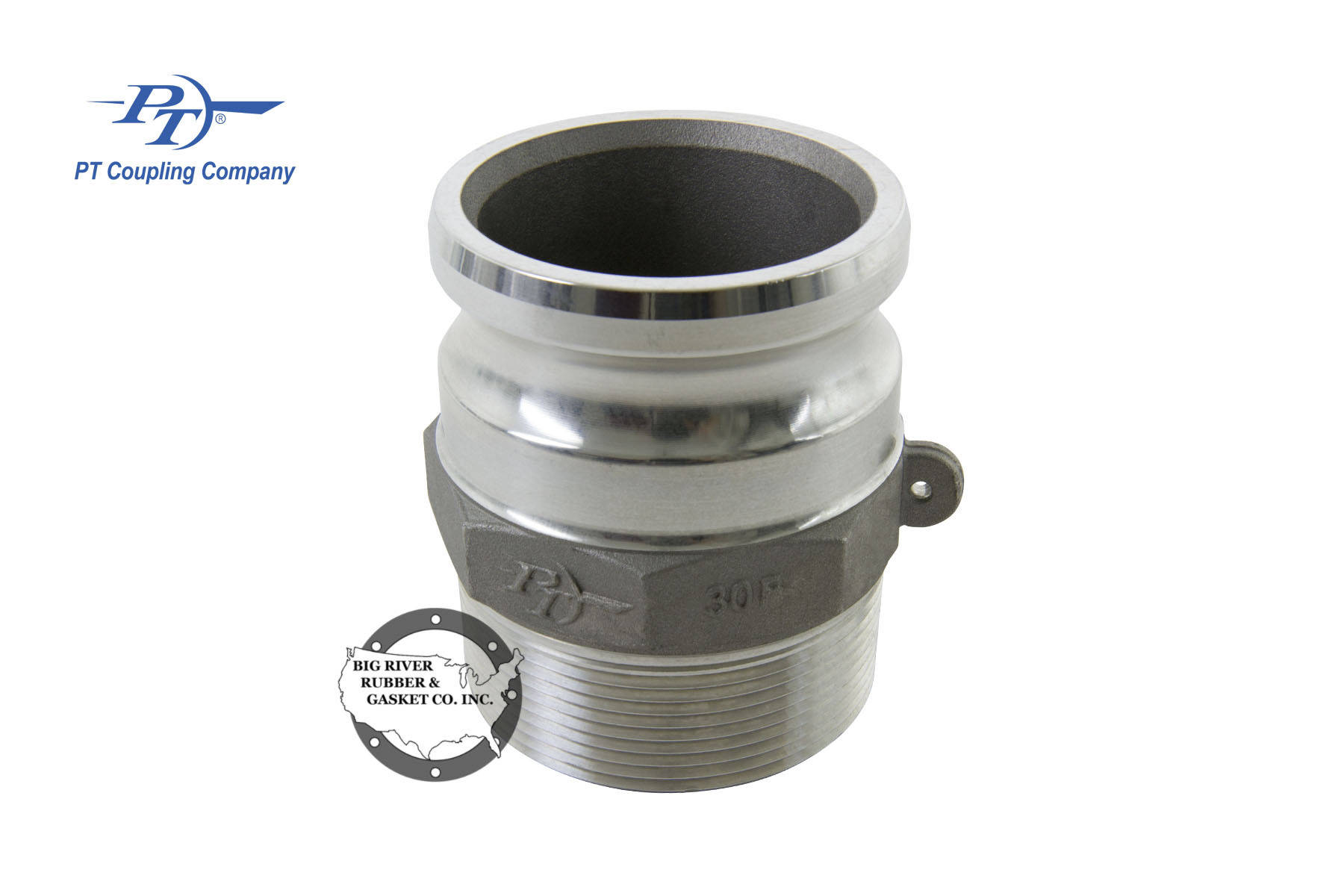 PT Coupling Stainless Steel Adapter 30F Big River Rubber & Gasket