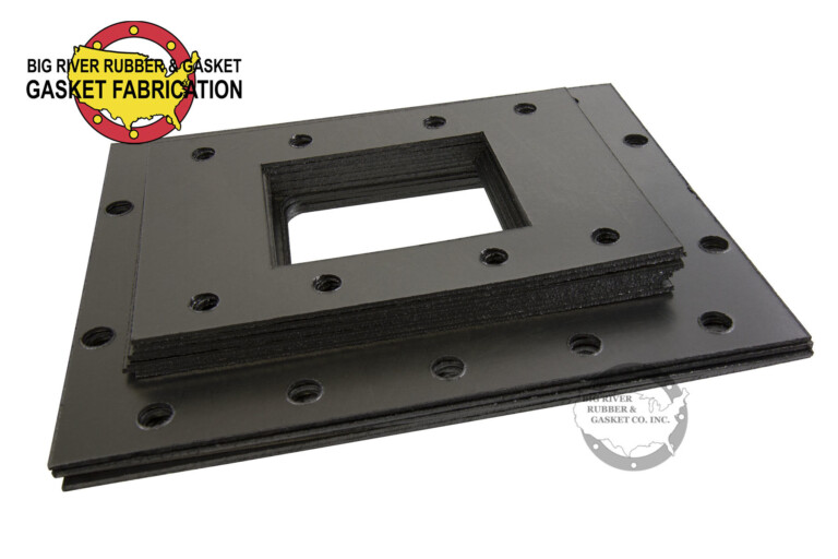 Graphite Gaskets with Metal Shim Insert 1/16″ Thick Big River Rubber