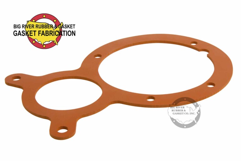 Custom Red Rubber Gasket Big River Rubber & Gasket