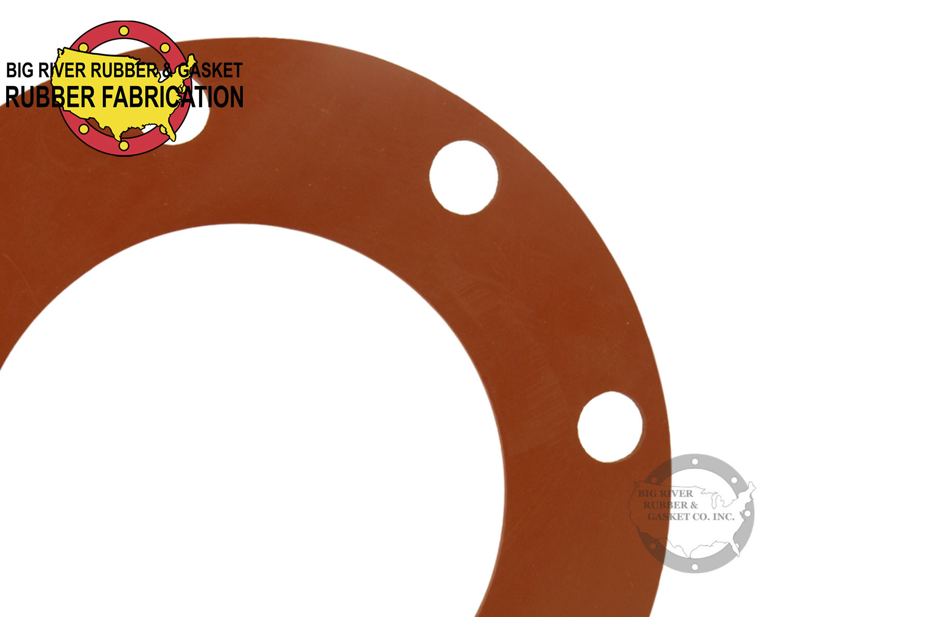 Red Rubber Gasket Big River Rubber & Gasket