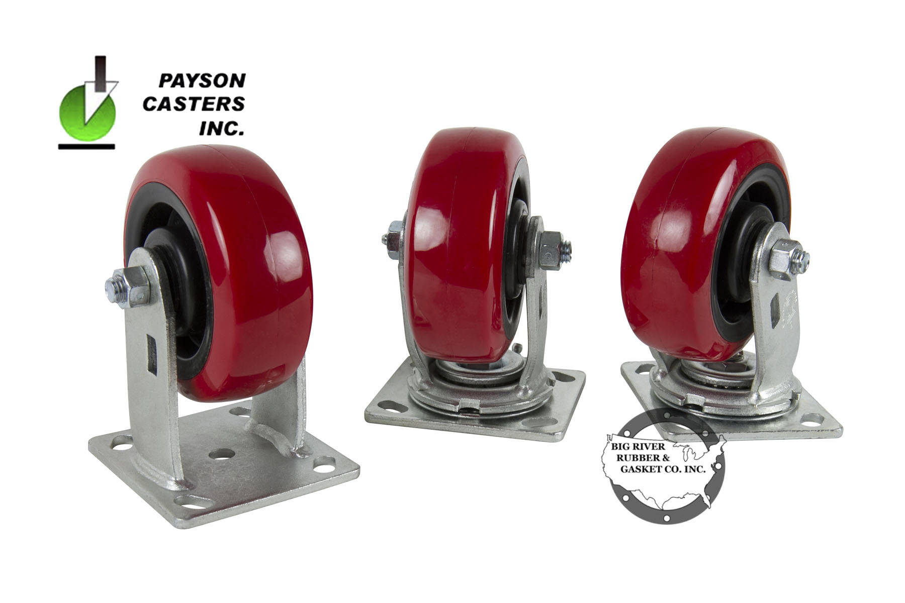 Payson Casters Big River Rubber & Gasket
