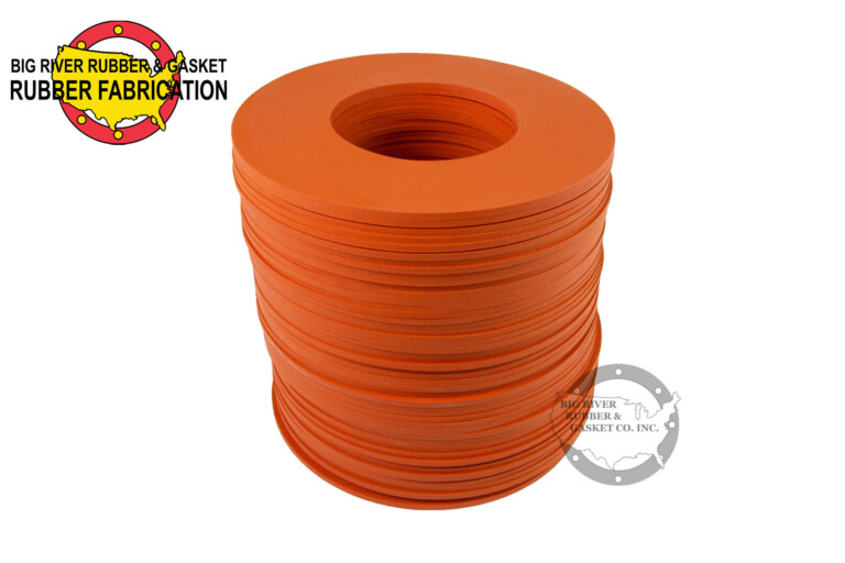 Silicone Rubber Gaskets 1/8″ Thick Big River Rubber & Gasket