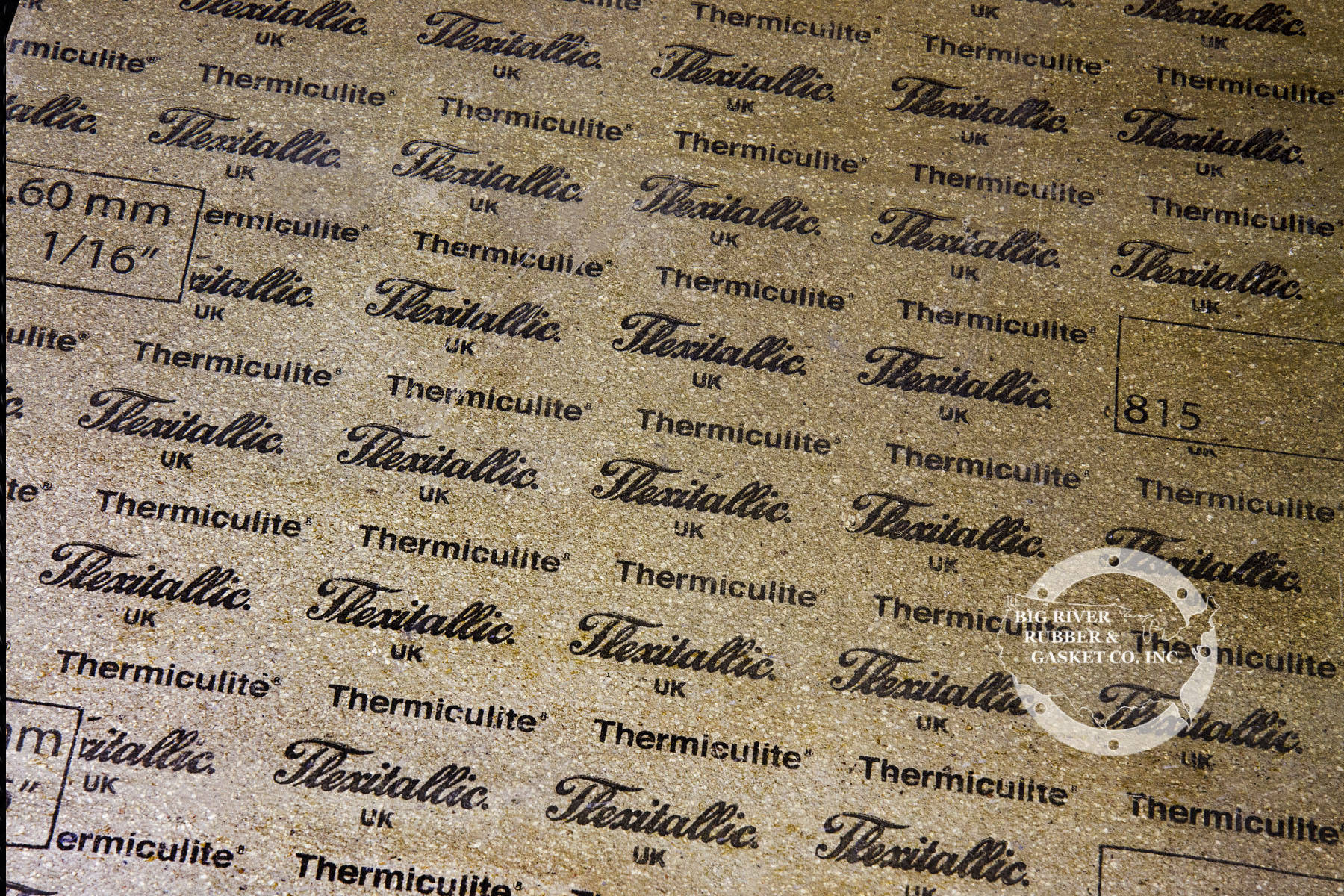 Flexitallic® Thermiculite® 815 Gasket Material Big River Rubber & Gasket
