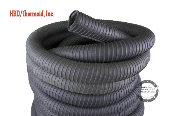 Thermoid Maxecon-Plus brown hose W/BRASS male pipe x male pipe Dixon fittings attached 1 X 5 HBD THERMOID RATED @300 PSI 