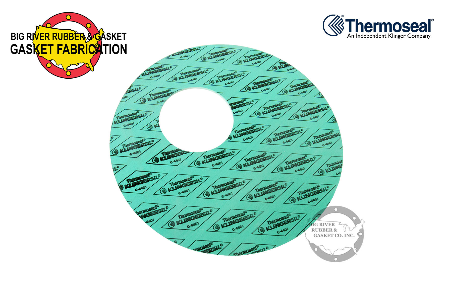 Thermoseal® Klingersil® C4401 Gasket 1/8″ Thick Big River Rubber