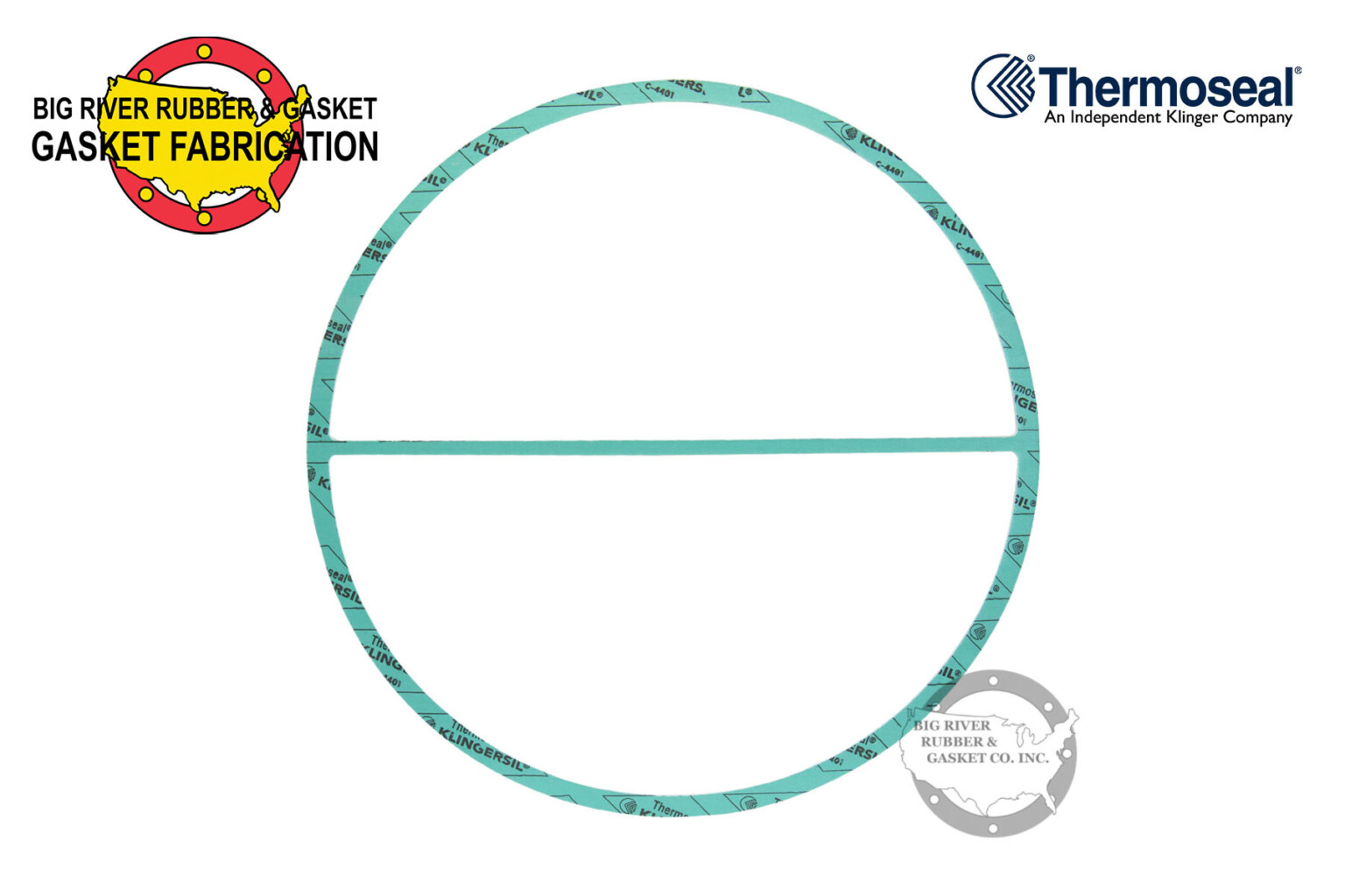 Thermoseal® Klingersil® C4401 Gasket 1/16″ Thick Big River Rubber