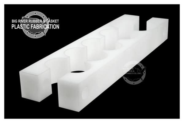 Custom Plastic Fabrication, UHMW, bracket