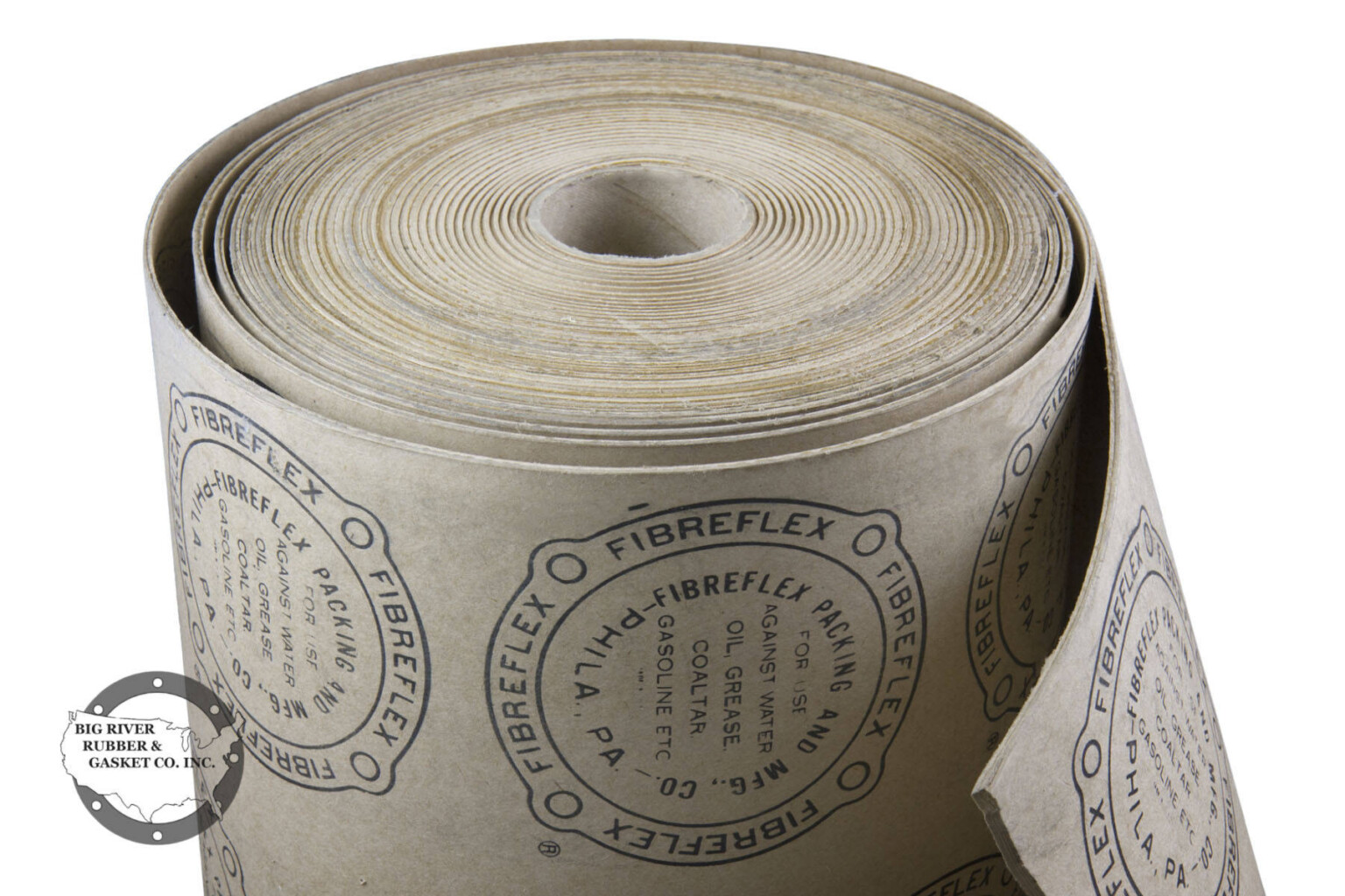 Fibreflex Vegetable Fibre Gasket Material Big River Rubber & Gasket