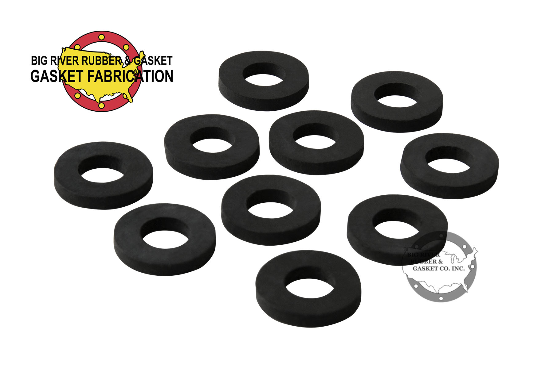 Viton Ring Gaskets 1/8″ Thick Big River Rubber & Gasket