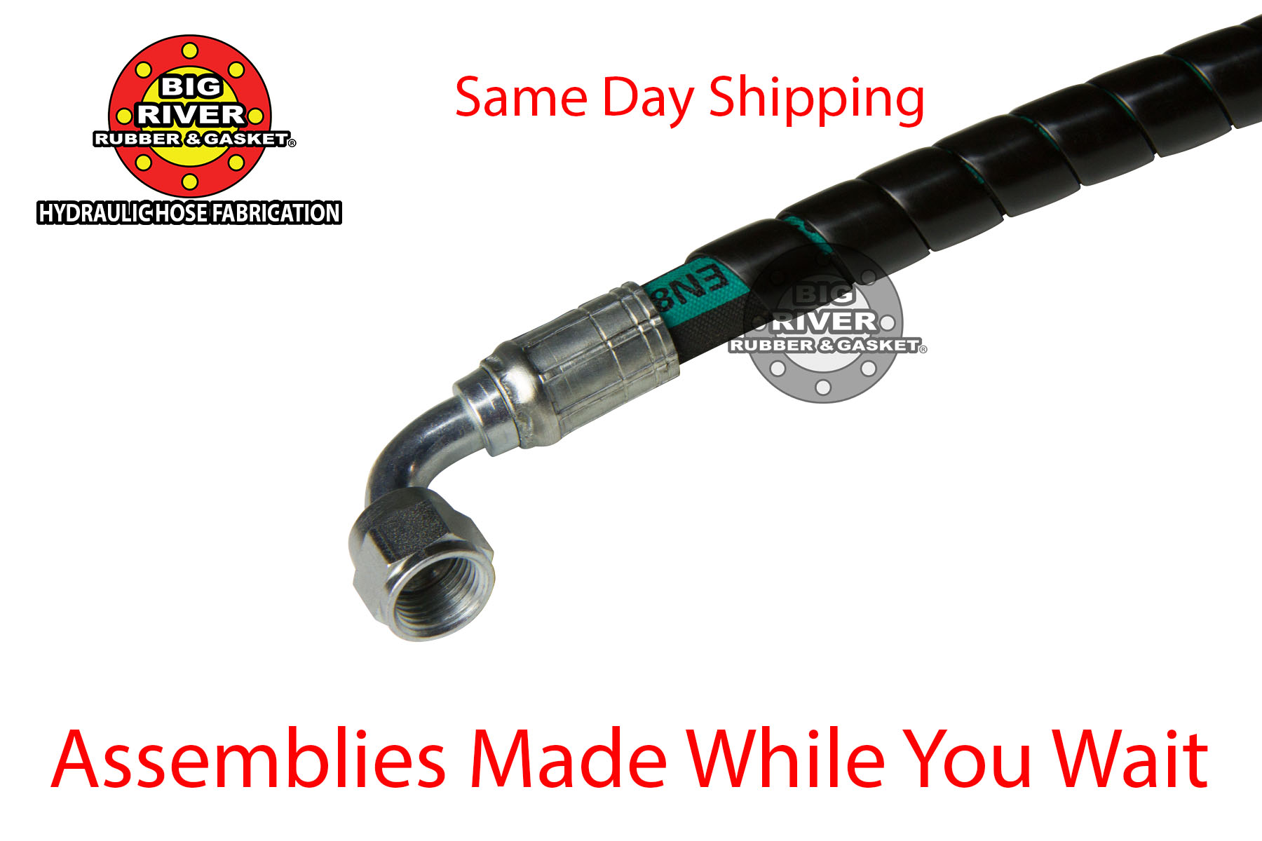 Eaton® Aeroquip® Hydraulic Hose Assembly Big River Rubber & Gasket