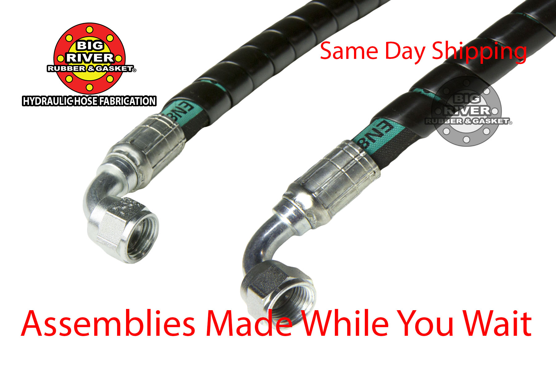 Eaton® Aeroquip® Hydraulic Hose Assembly Big River Rubber & Gasket