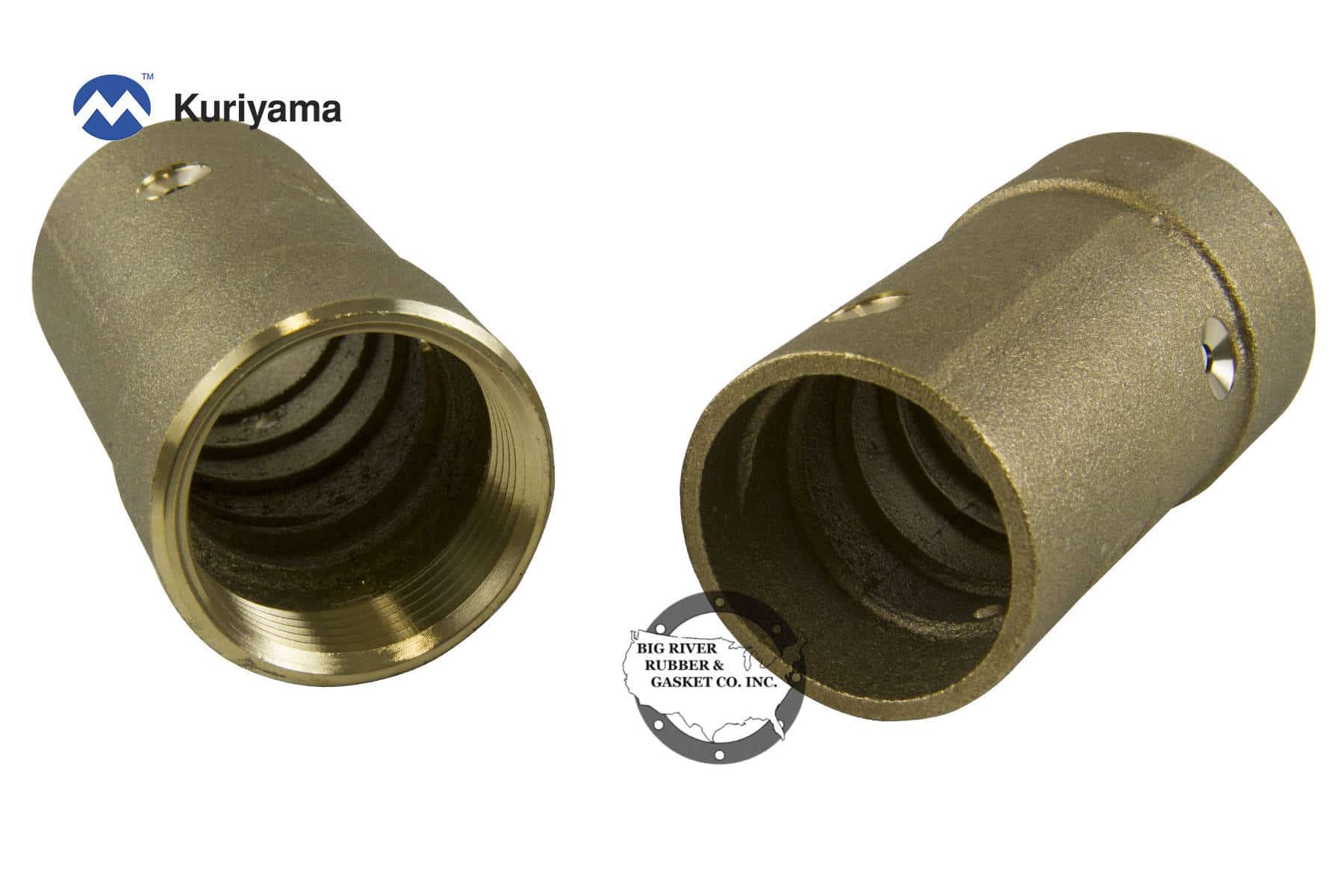 Kuriyama Brass Sandblast 3/4″ NHBR1 Nozzle Holder Big River Rubber