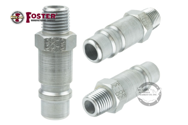 Foster Fitting, quick Disconnect, Male Thread Plug