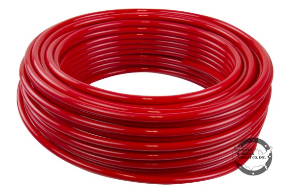 red tubing, polyethylene tubing