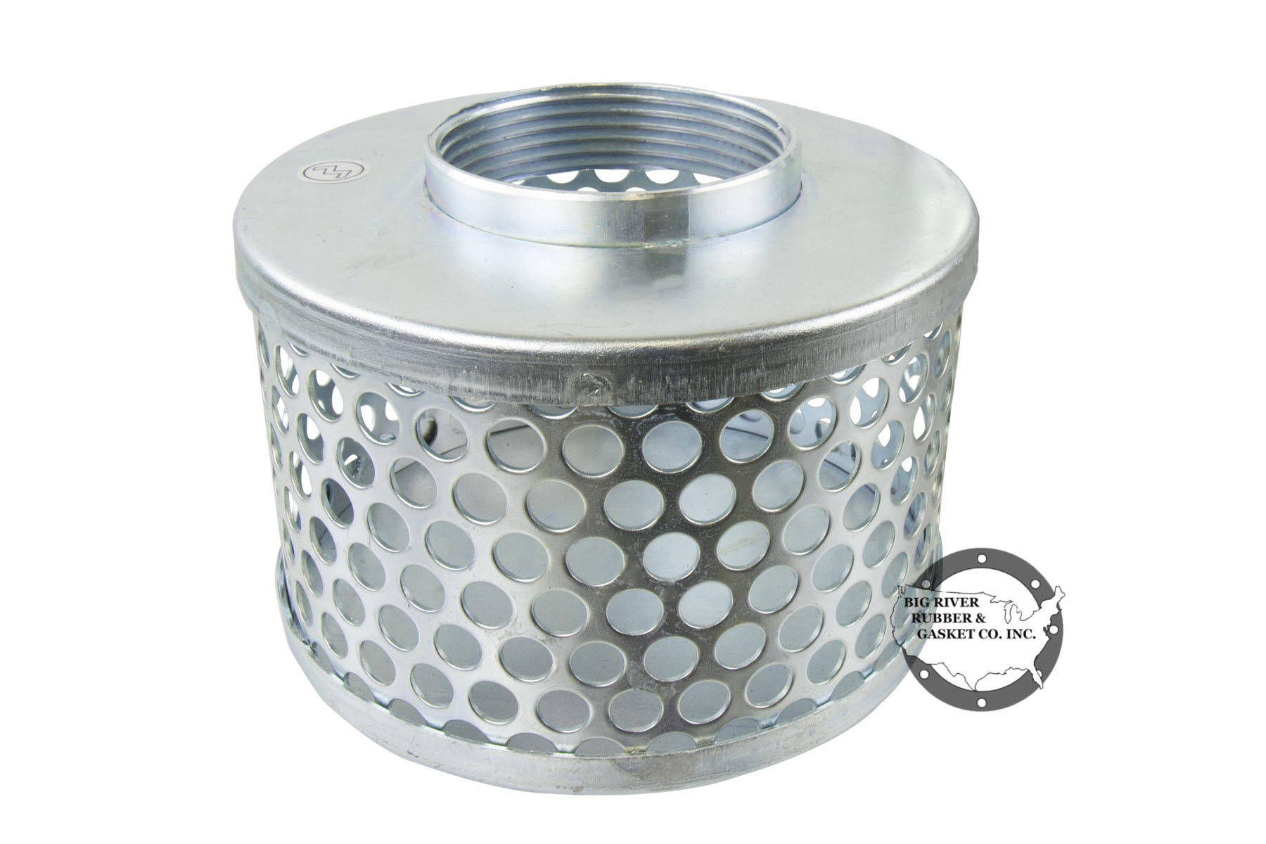 Round Hole Suction Hose Strainer Big River Rubber & Gasket